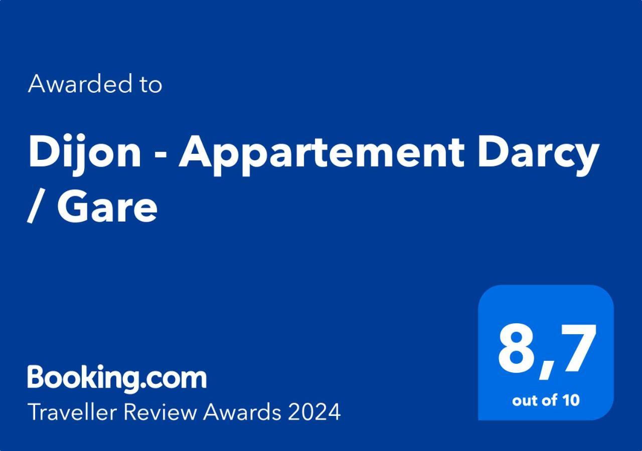 Dijon - Appartement Darcy / Gare Екстер'єр фото